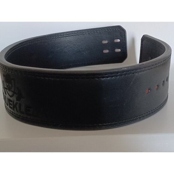 Manueklear 10mm Leather Weightlifting Belt Olive Drab 39-45” NO HARDWARE! - Picture 2 of 9